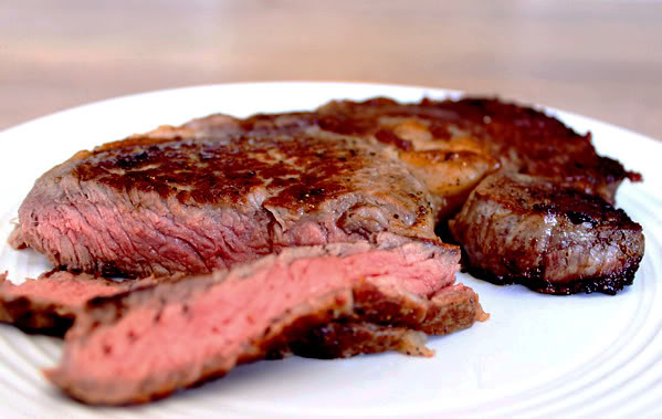 cooked ribeye